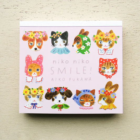 Cozyca x Aiko Fukawa - Memo Pad - Smile!