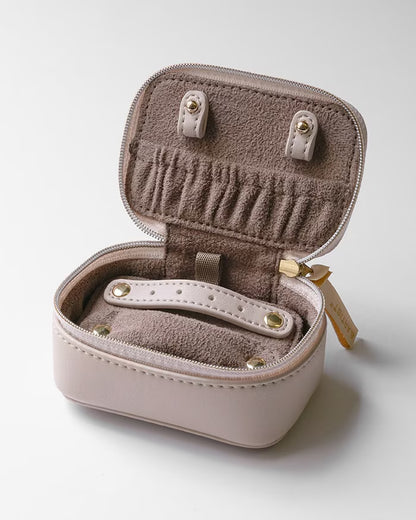 HARIO Lampwork Factory x Artisan&Artist Accessory Pouch - Smores Pink Beige