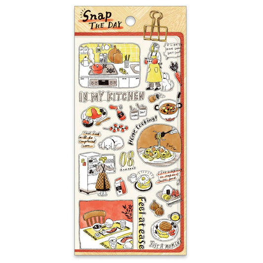 Mind Wave Snap The Day Sticker Sheet - Cooking