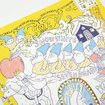 Shinzi Katoh Sparkling Postcard - Fairy Tale Jewelry Series - Snow White