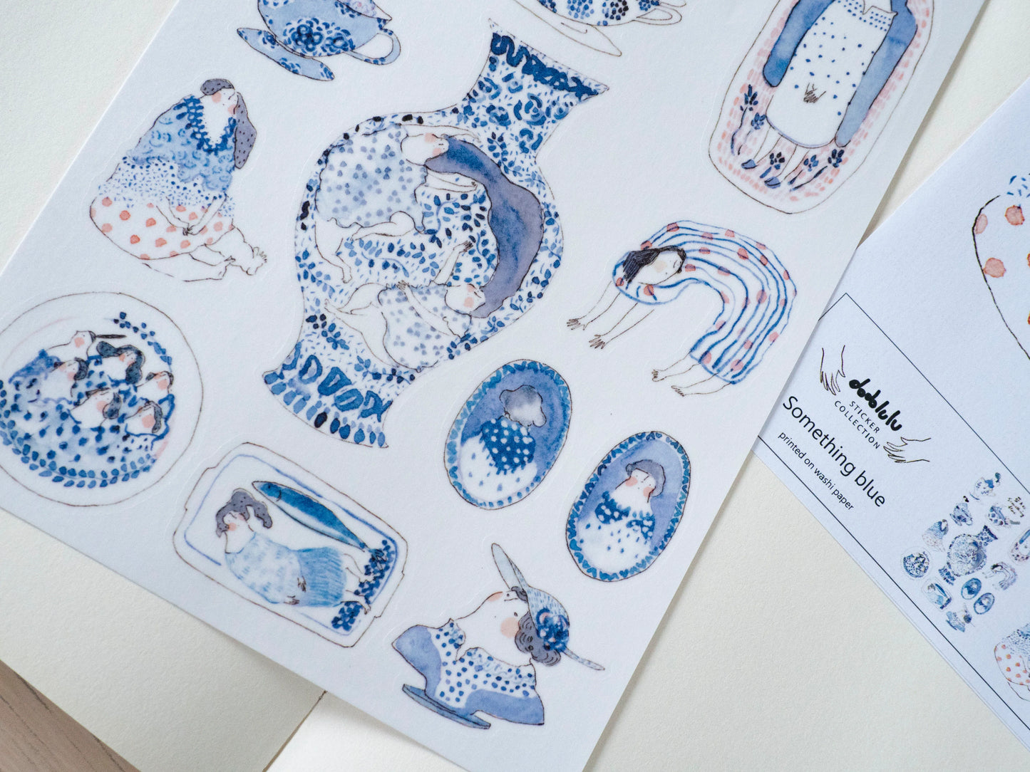 dodolulu - Sticker Sheet - Something Blue