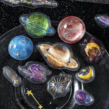 BGM Kyururun 3D Sticker Sheet - Space