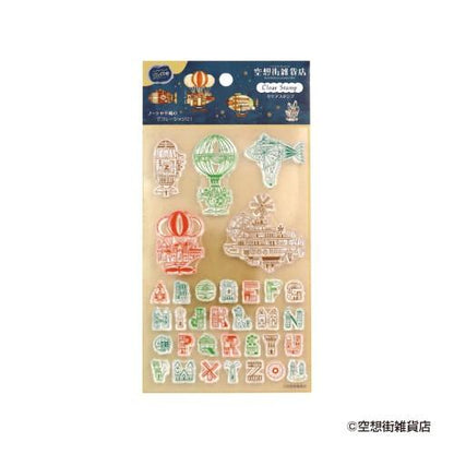 Komamono Creative x Kuusoogai Zakkaten - Clear Stamps - Space Adventure