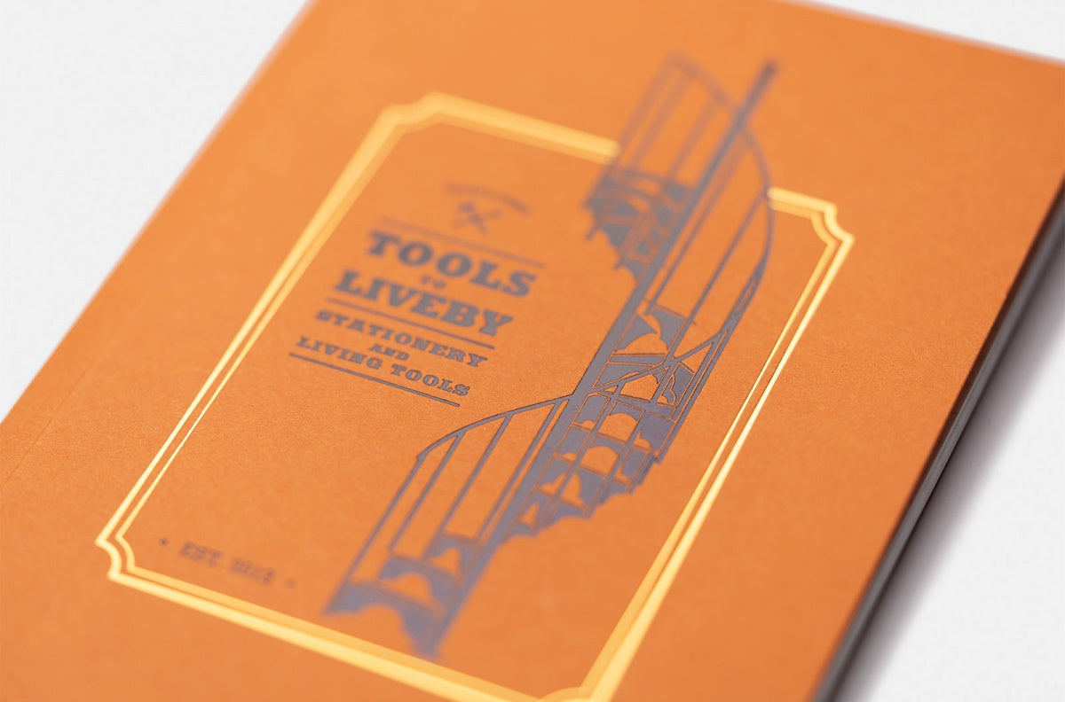 TOOLS to LIVEBY Notebook - Spiral Staircase - Grid