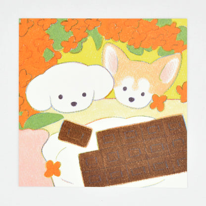 Natsumi Teraoka - Square Postcard