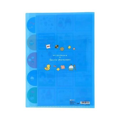 Sanrio x Mizutama - A4 Clear File - Square Retro Girl