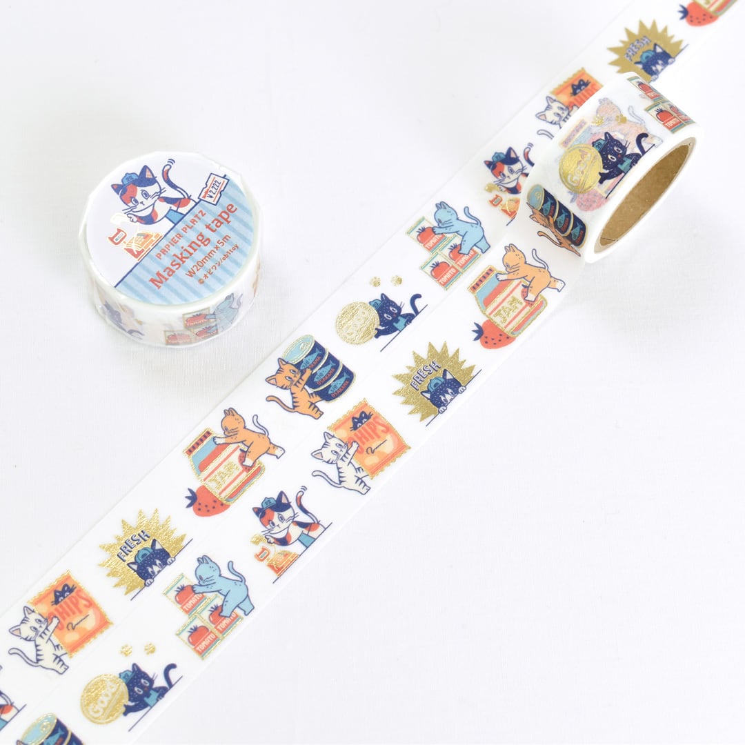 Papier Platz x ob1toy - Washi Tape - NyanNyan MART - Staff & Customers