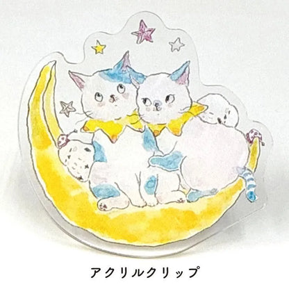 Tocorocomugi Acrylic Clip - Star