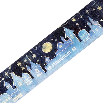 BGM Foil Washi Tape - Life Series - Starlight City