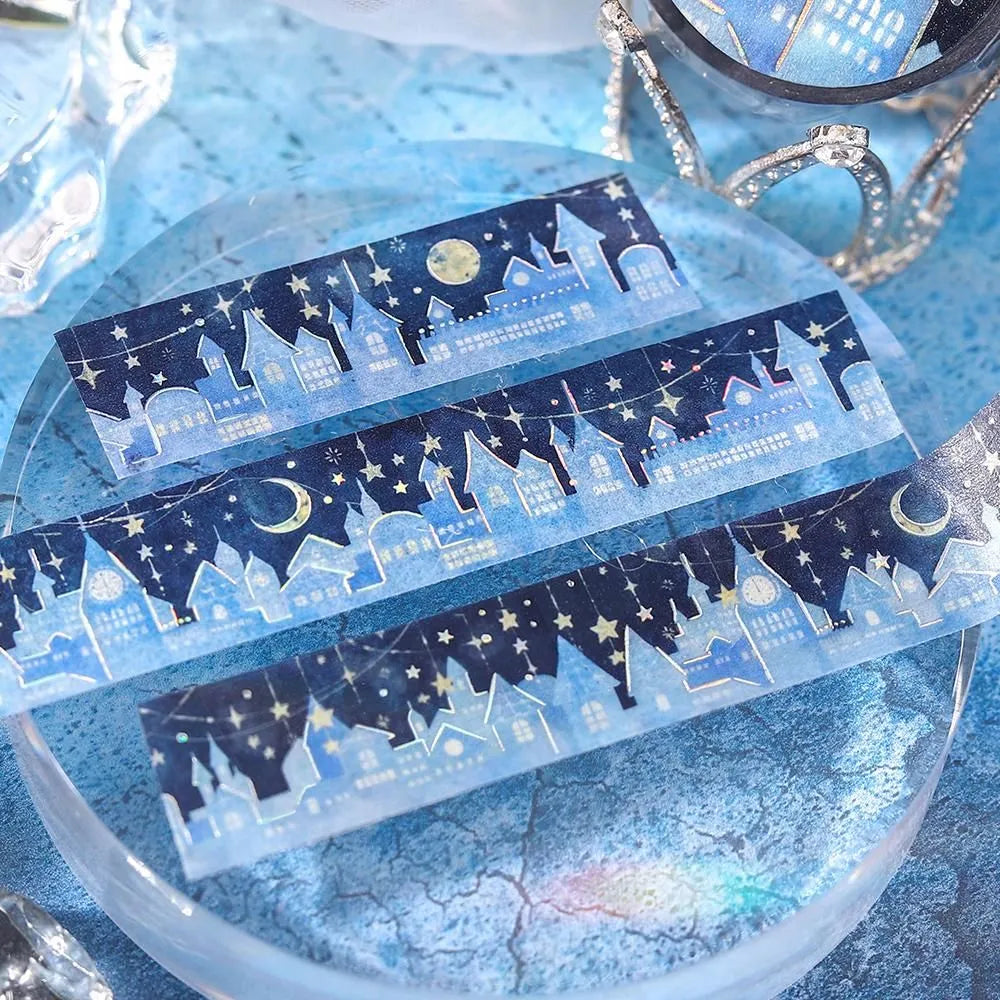 BGM Foil Washi Tape - Life Series - Starlight City