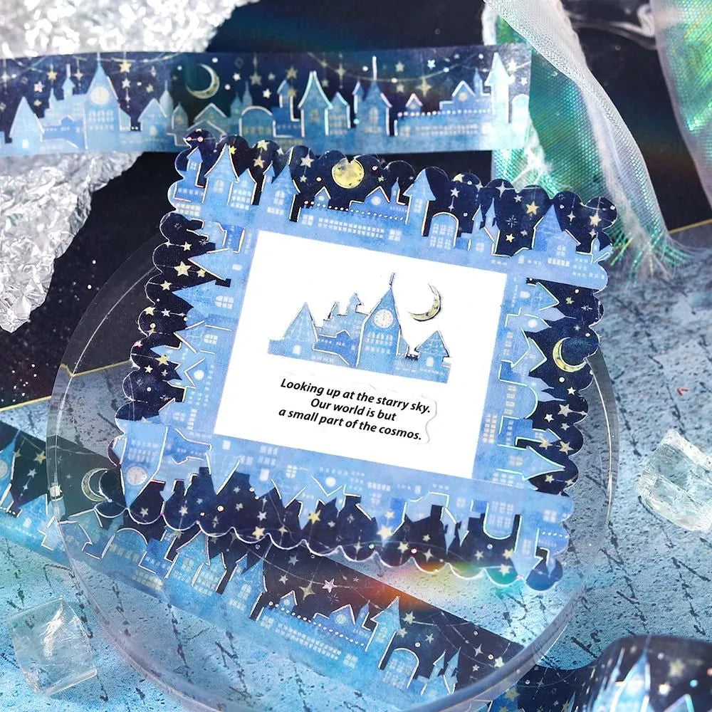 BGM Foil Washi Tape - Life Series - Starlight City