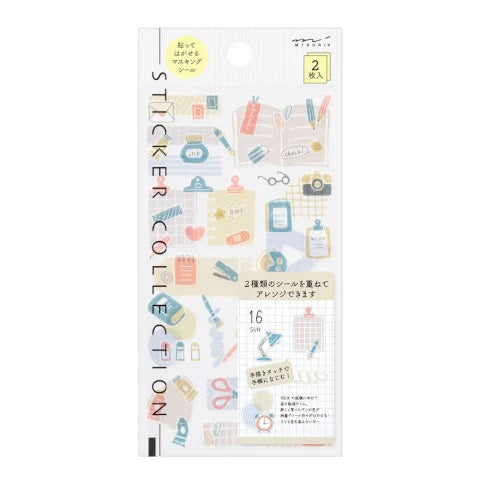 Midori Planner Sticker Sheet - Stationery
