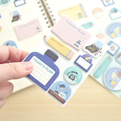 Papier Platz x Eric Small Things - Mini Planner Sticky Notes - Stationery