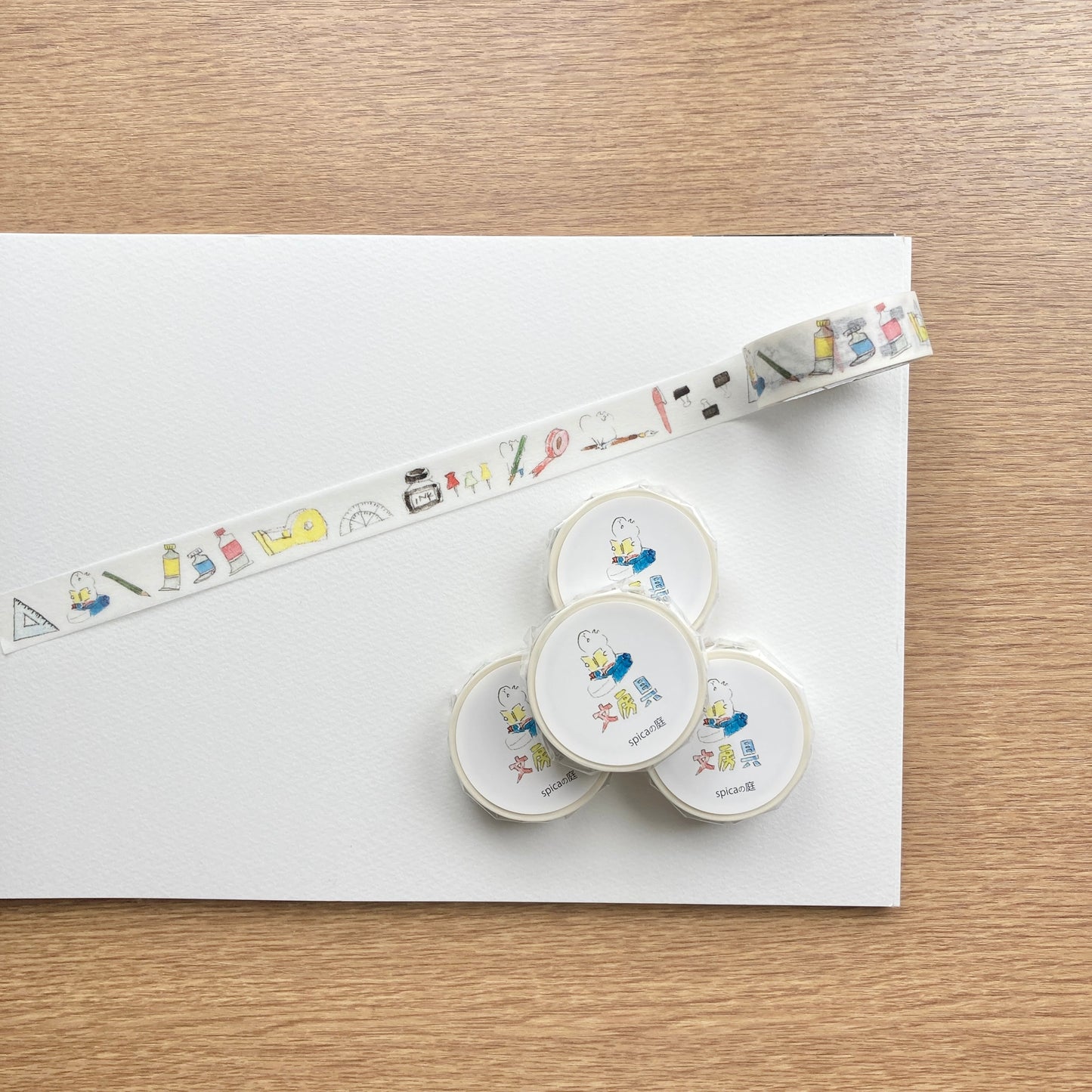 Spica Garden Washi Tape - muu-chan Series - Stationery