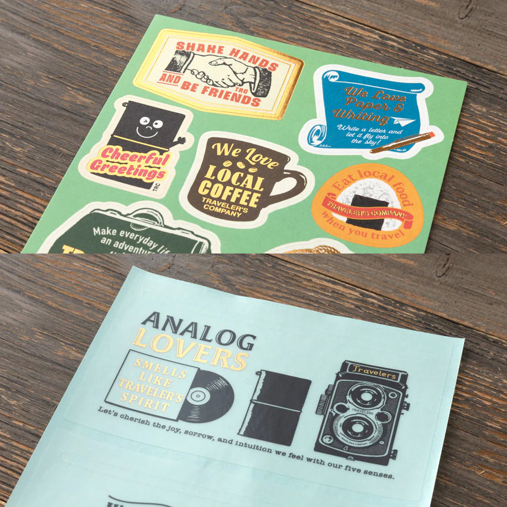 TRAVELER'S Notebook 2026 - Customized Sticker Set