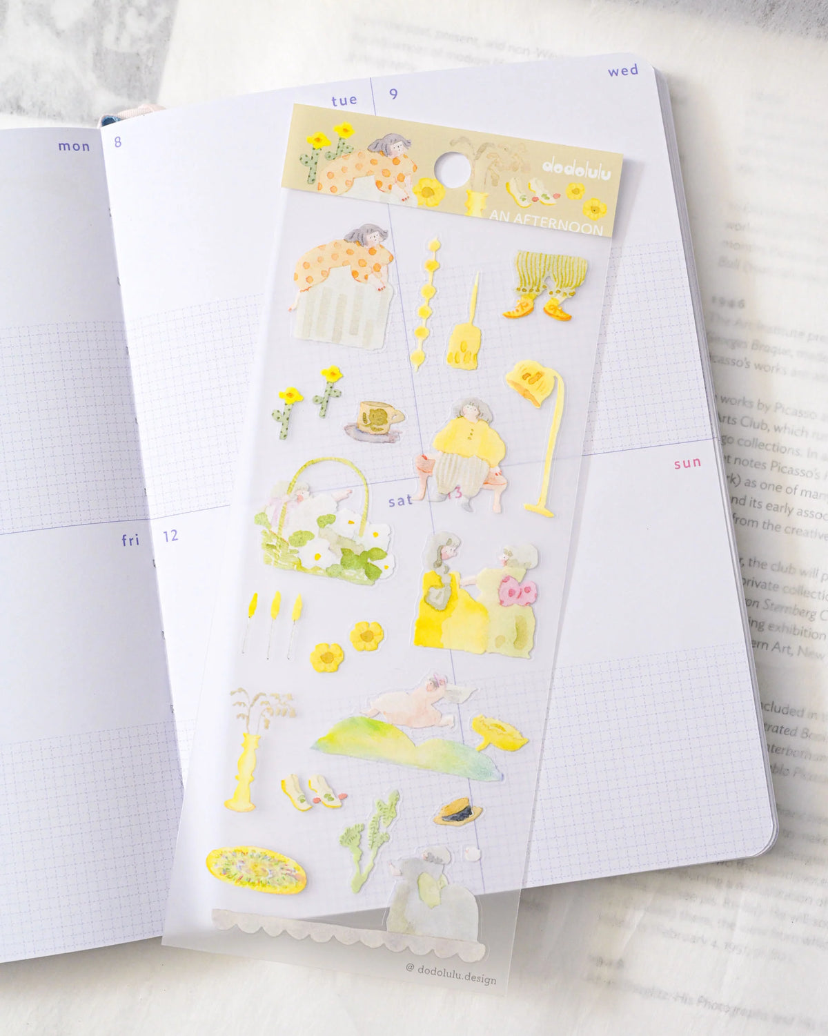 dodolulu - Matte Sticker Sheet - An Afternoon
