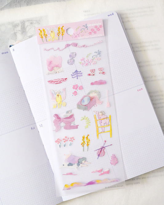 dodolulu - Matte Sticker Sheet - British Garden