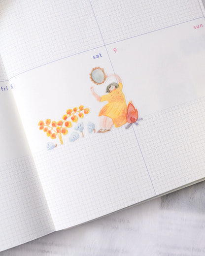 dodolulu - Matte Sticker Sheet - The Sun-kissed