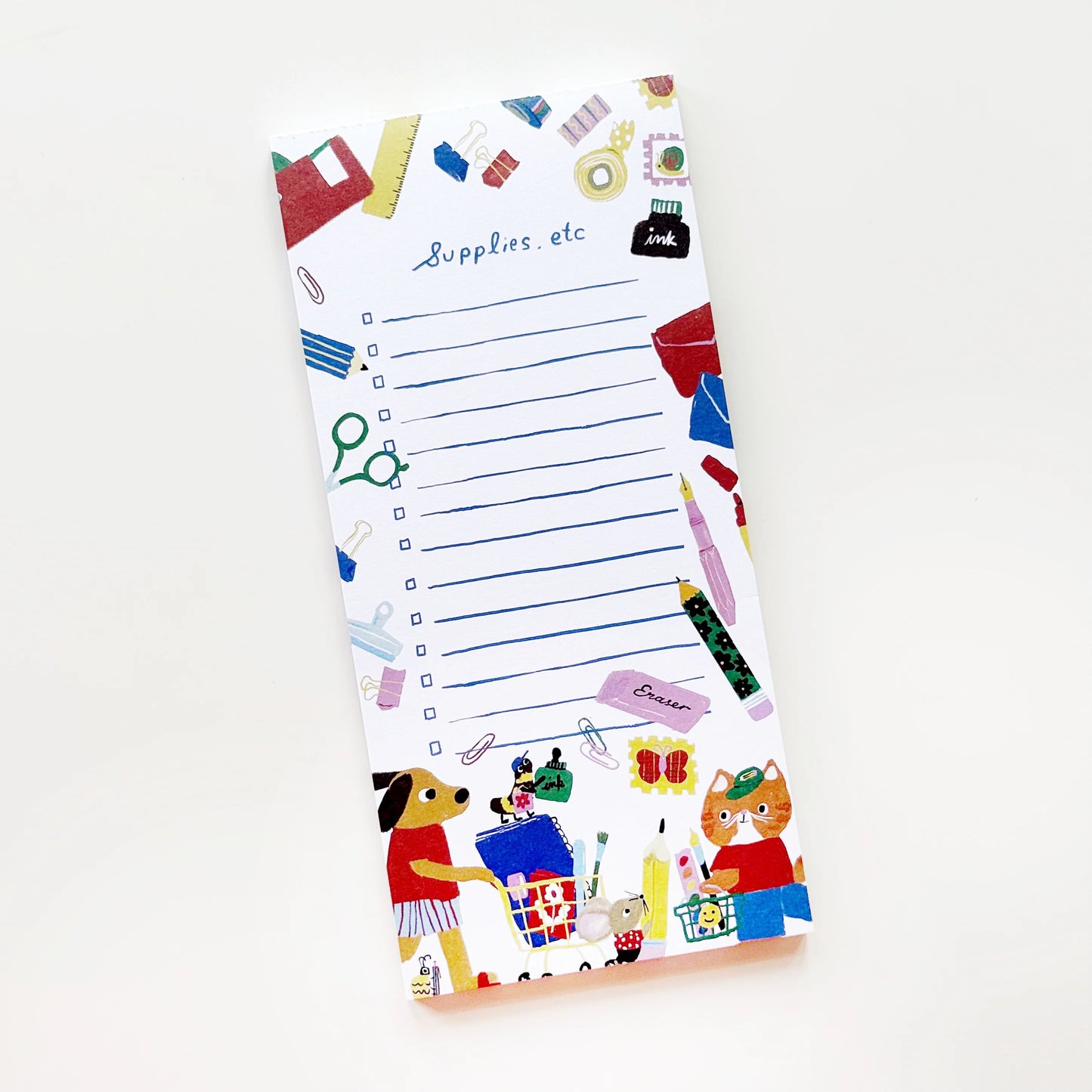 Stationery Store Day - Notepad - Stocking Up