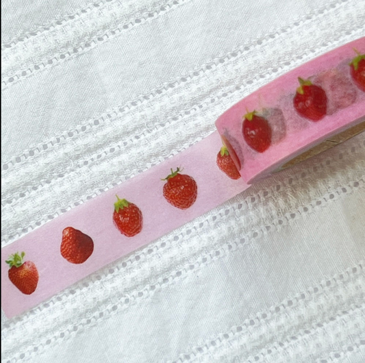 Zagne Korea Washi Tape - Strawberry