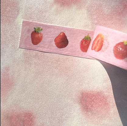 Zagne Korea Washi Tape - Strawberry