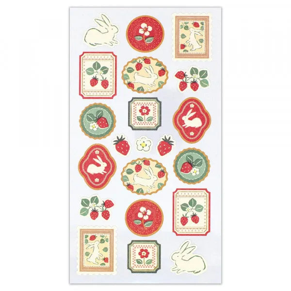 NB Large Sticker Sheet - Wanowa Series - Strawberry
