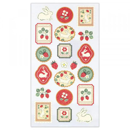 NB Large Sticker Sheet - Wanowa Series - Strawberry