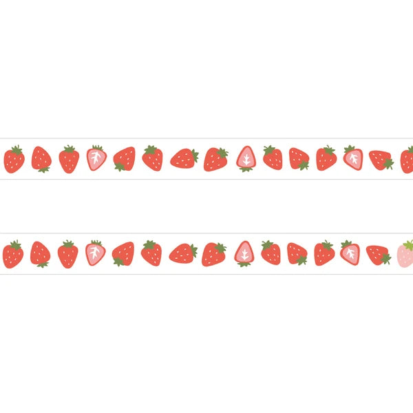 Papier Platz - Washi Tape - Strawberry