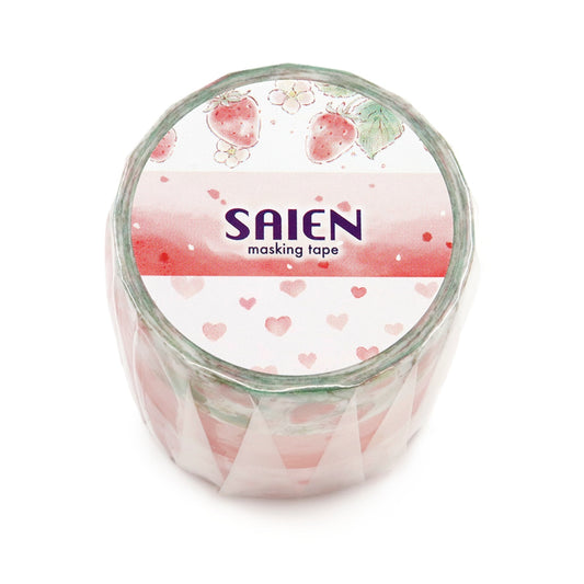 Saien Washi Tape - Set of 3 - Strawberry