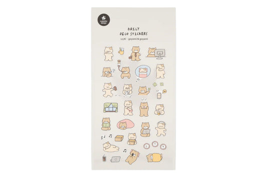 Suatelier Daily Deco Stickers - No.1176 | Goyomi & Goyami