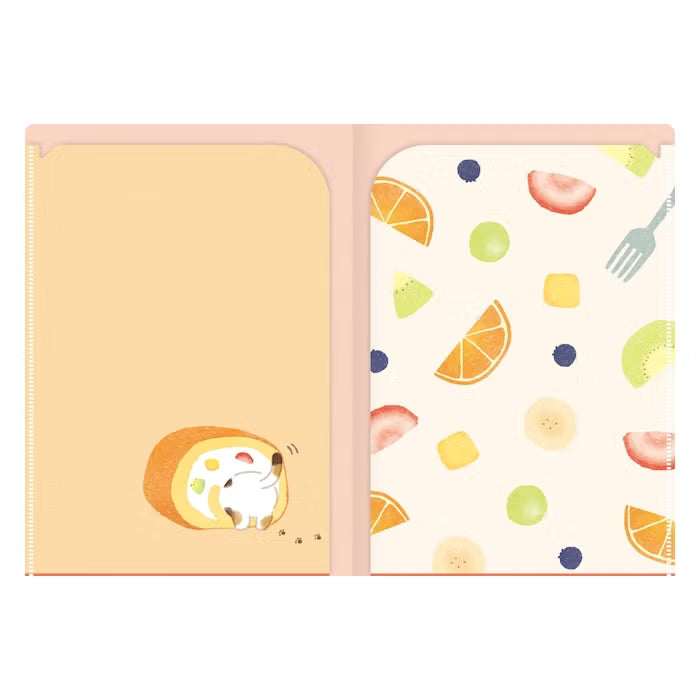 Furukawashiko A5 Clear File - Sweets Animal Workshop Vol. 3 - Sukima Nyanko