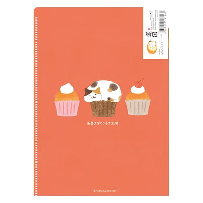 Furukawashiko A5 Clear File - Sweets Animal Workshop Vol. 3 - Sukima Nyanko