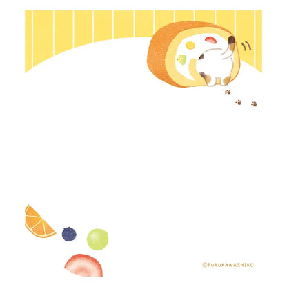 Furukawashiko Memo Pad - Sweets Animal Workshop Vol. 3 - Sukima Nyanko