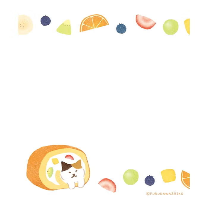 Furukawashiko Memo Pad - Sweets Animal Workshop Vol. 3 - Sukima Nyanko