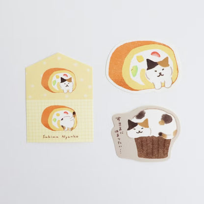 Furukawashiko Sticker Set - Sweets Animal Workshop Vol. 3 - Sukima Nyanko
