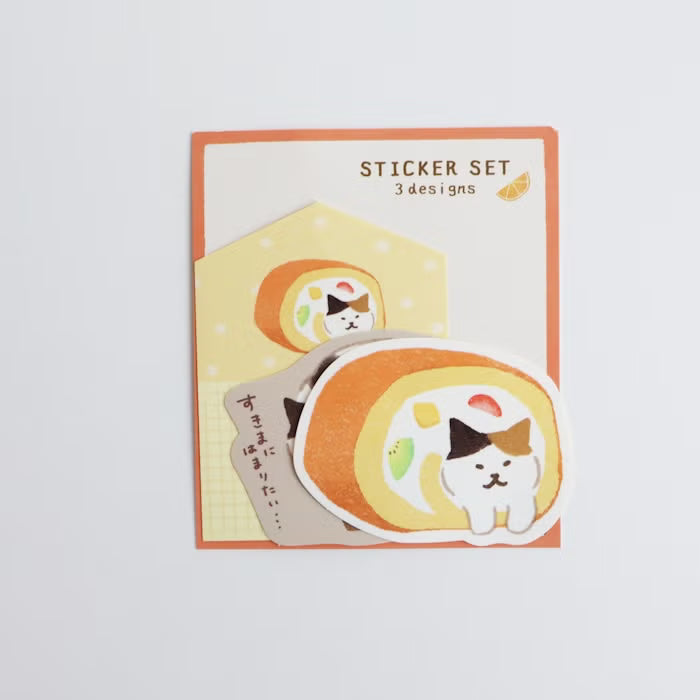 Furukawashiko Sticker Set - Sweets Animal Workshop Vol. 3 - Sukima Nyanko
