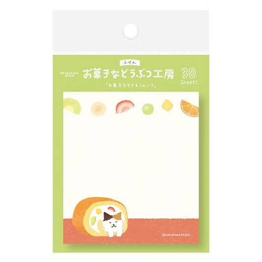 Furukawashiko Sticky Notes - Sweets Animal Workshop Vol. 3 - Sukima Nyanko