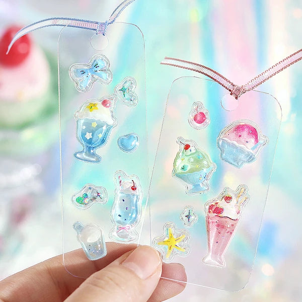BGM Kyururun 3D Sticker Sheet - 2026 Summer Limited - Summer Sweet