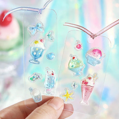 BGM Kyururun 3D Sticker Sheet - 2026 Summer Limited - Summer Sweet