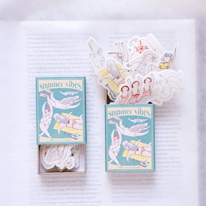 dodolulu - Washi Flake Stickers - Matchbox Series - Summer Vibes