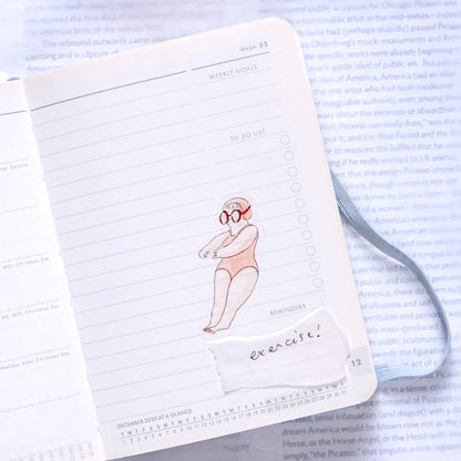 dodolulu - Washi Flake Stickers - Matchbox Series - Summer Vibes