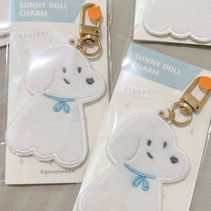 Ginny Lambkin - Sunny Day Doll Plush Charm - Fluffy!