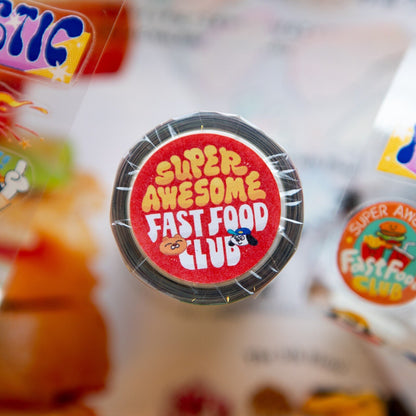 OURS x Koopa - Kiss-Cut PET Tape - Super Awesome Fast Food Club