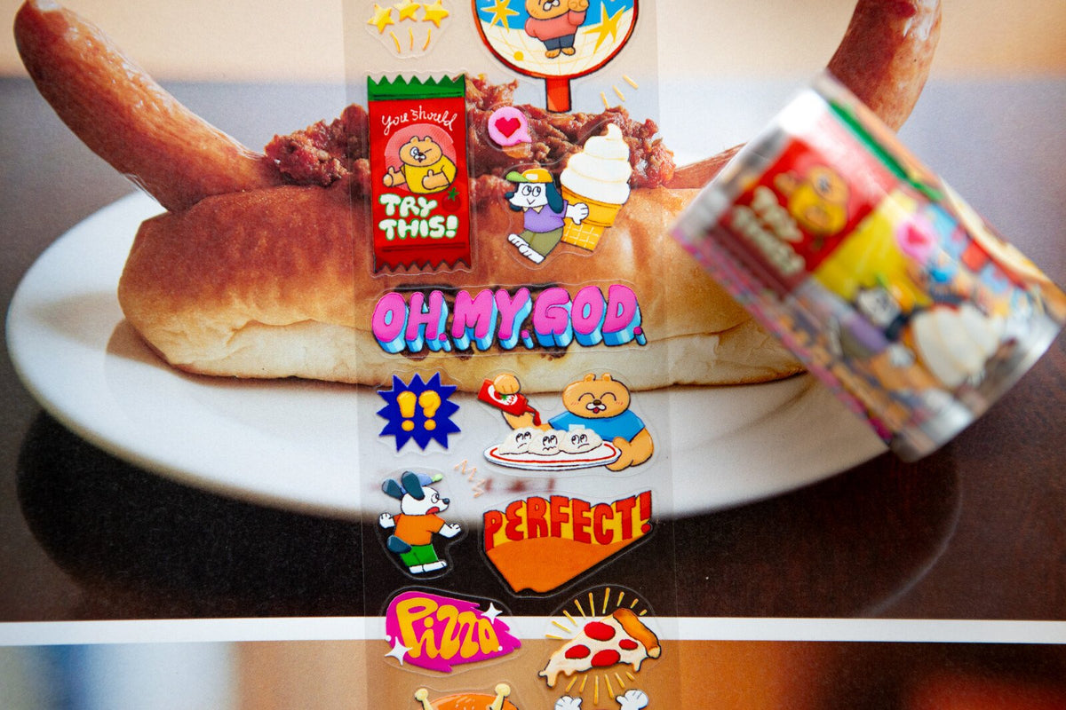 OURS x Koopa - Kiss-Cut PET Tape - Super Awesome Fast Food Club