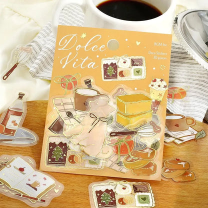 BGM Deco Stickers - Dolce Vita Series - Sweet Recipes