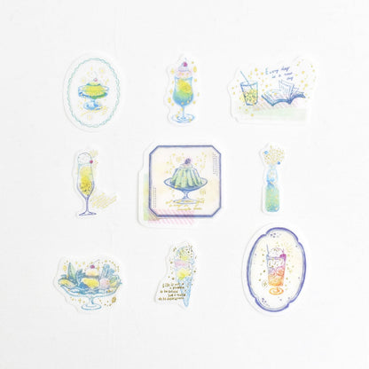 Papier Platz x nonnlala - Flake Stickers - Sweets Time