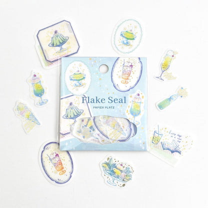 Papier Platz x nonnlala - Flake Stickers - Sweets Time
