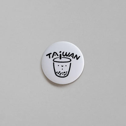 WHOSMiNG Enamel Pin - Have A Good One Series - Taiwan Bubble Tea