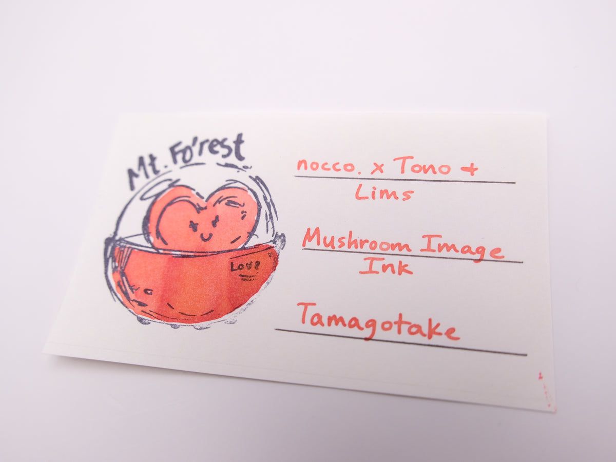 nocco. x Tono & Lims - Mushroom Image Ink - Tamagotake