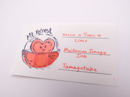 nocco. x Tono & Lims - Mushroom Image Ink - Tamagotake